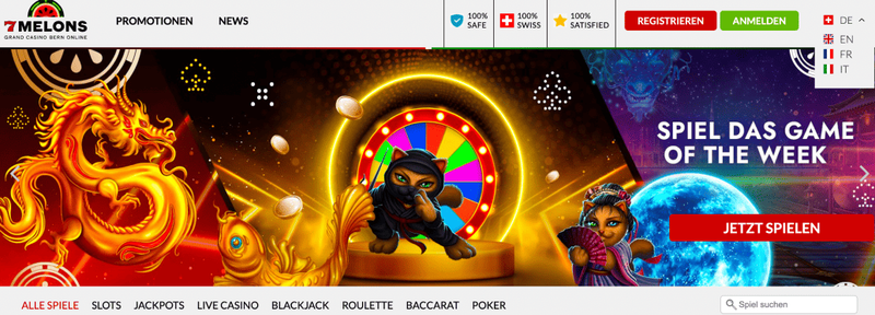 7melons - Bestes Online Casino mit echten Gewinnen